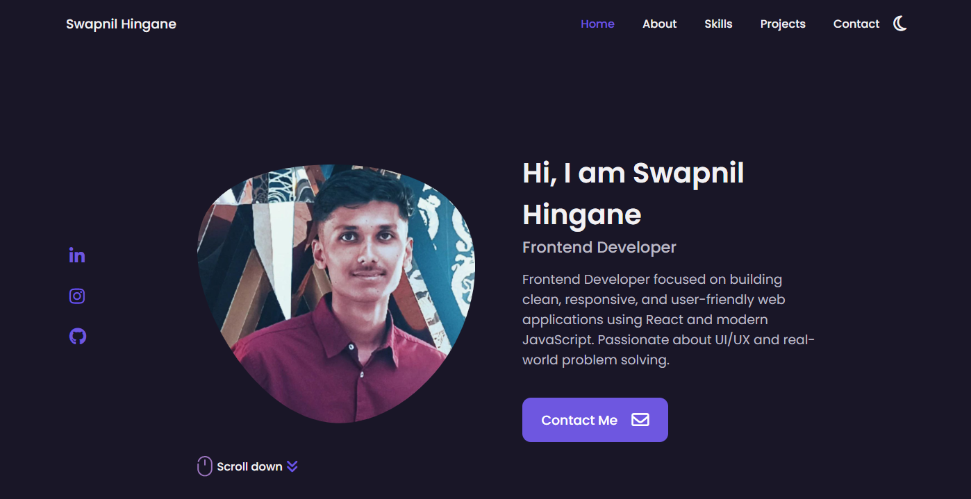 Personal Portfolio Website